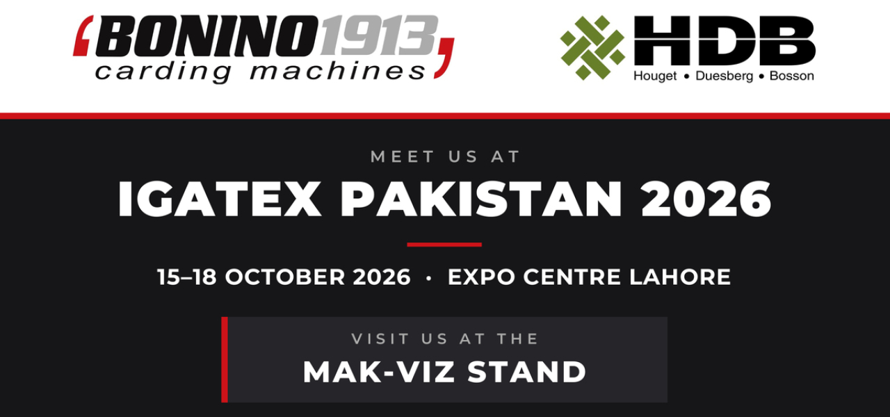 Bonino Carding Machines IGATEX 2026