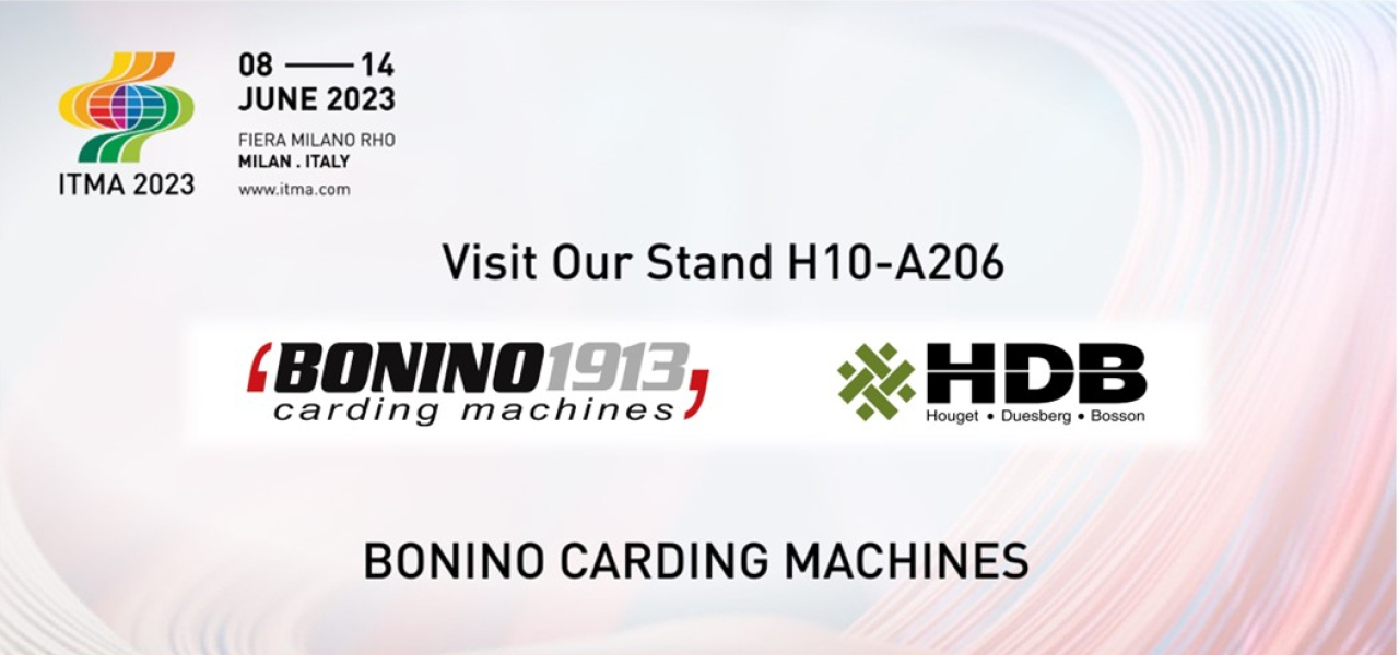 Bonino Carding Machines ITMA 2023